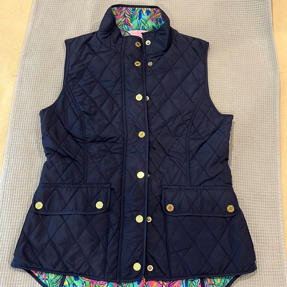 Women’s Lilly Pulitzer quilted vest